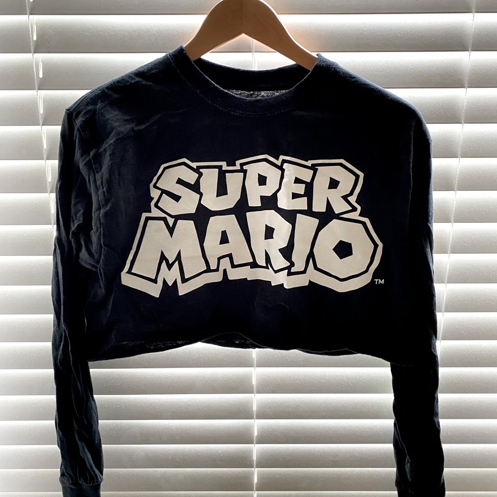 Super Mario Crop Top